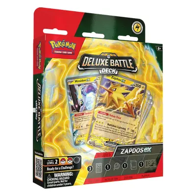 Nintendo Pokémon TCG: Deluxe Battle Deck - Ninetales ex & Zapdos ex Varianty: Zapdos ex