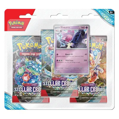 Nintendo Pokémon TCG: SV07 Stellar Crown - 3 Blister Booster