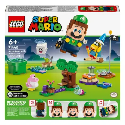 LEGO LEGO® Super Mario™ Interaktivní LEGO® Luigi™ a dobrodružství 71440