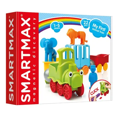 SmartMax - Můj první vláček se zvířátky - 22 ks