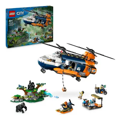 LEGO LEGO® Helikoptéra na průzkum džungle v základním táboře 60437