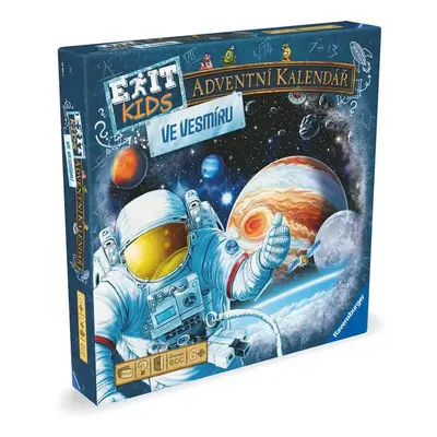 Ravensburger EXIT Kids Adventní kalendář: Ve vesmíru