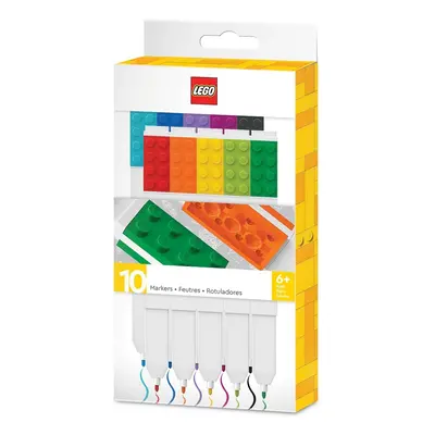 LEGO Stationery LEGO Fixy, mix barev - 10 Ks