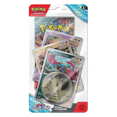 Nintendo Pokémon TCG: SV07 Stellar Crown - Premium Checklane Blister