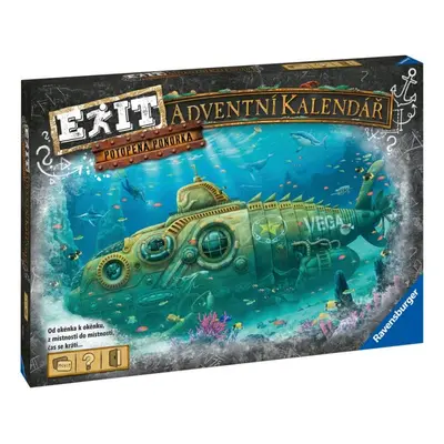 Ravensburger EXIT Adventní kalendář - Ponorka CZ