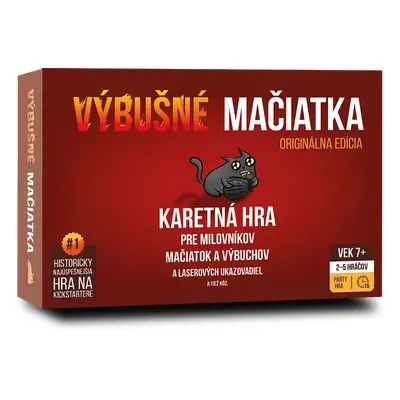 Asmodee Czech Republic Výbušné mačiatka - SK