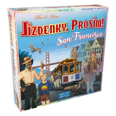 Asmodee Czech Republic Jízdenky, prosím! San Francisco