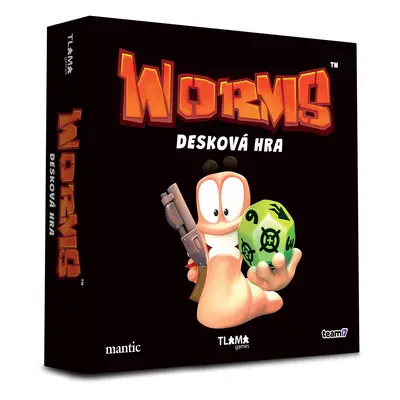 TLAMA games Poškozené - Worms: Desková hra