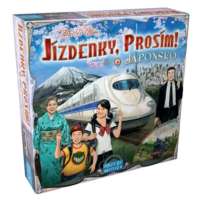 Asmodee Czech Republic Jízdenky, prosím! Japonsko a Itálie