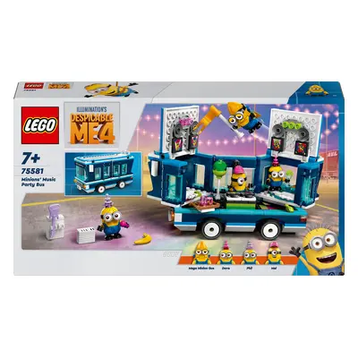 LEGO LEGO® Já, padouch 4 Mimoni a hudební párty autobus 75581