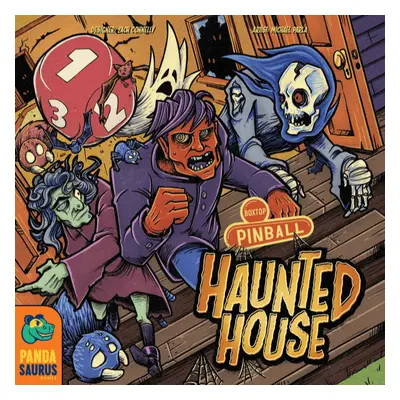 Pandasaurus Games Boxtop Pinball: Haunted House - EN