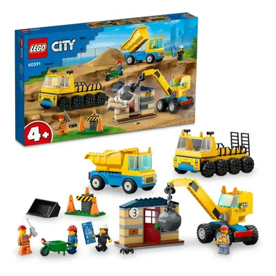 LEGO LEGO® Vozidla ze stavby a demoliční koule 60391