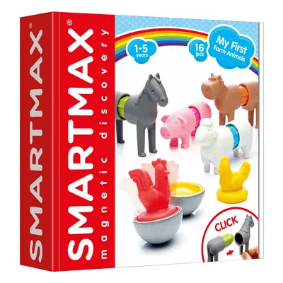 SmartMax - Moje první zvířátka z farmy - 16 ks