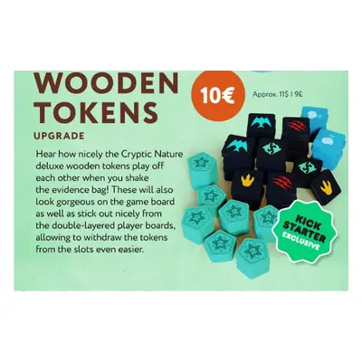 iDventure Cryptic Nature - Wooden tokens