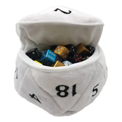 Ultra Pro UP - D20 Plush Dice Bag Barva: Bílá