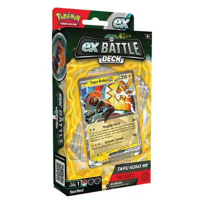 Nintendo Pokémon TCG: ex Battle Deck - Tapu Koko & Iron Leaves Varianty: Tapu Koko ex