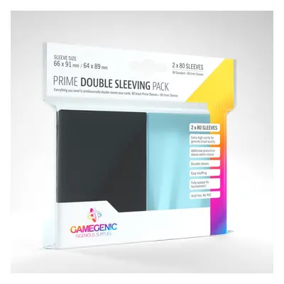 Gamegenic Obaly na karty Prime Double Sleeving Pack (2x80 ks)