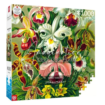 Good Loot GLO Imagination: Ernst Haeckel - Orchid / Orchidea Puzzles 1000