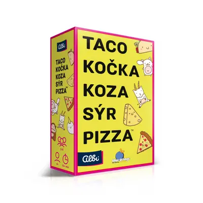 Albi Taco, kočka, koza, sýr, pizza