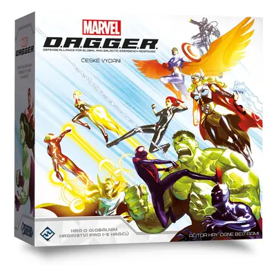 Asmodee Czech Republic Marvel D.A.G.G.E.R. (české vydání)