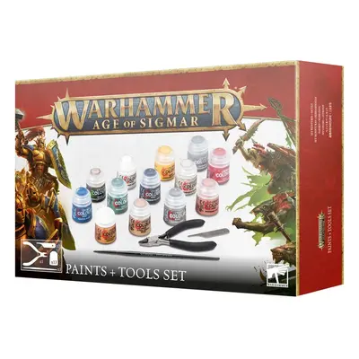 Games Workshop Age of Sigmar – Paints + Tools GER/FR/ITA/DUT/CZE/SLV