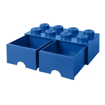 LEGO Storage LEGO úložný box 8 s šuplíky Varianta: Box modrý