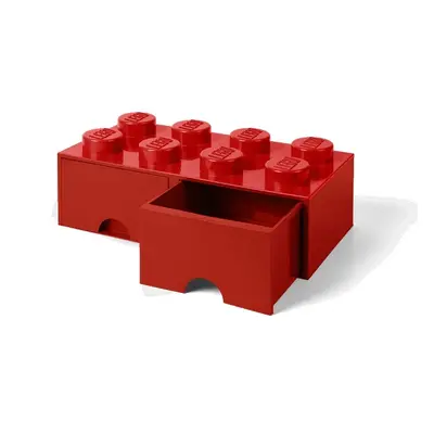 LEGO Storage LEGO úložný box 8 s šuplíky Varianta: Box červený