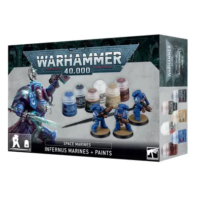 Games Workshop Warhammer 40.000: Infernus Marines + Paints Set