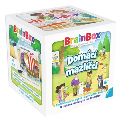 Asmodee Czech Republic BrainBox Domácí mazlíčci - CZ