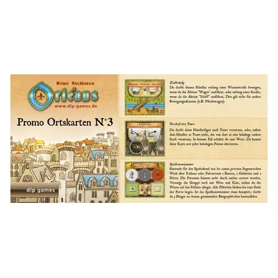 dlp Games Orléans: Ortskarten Promo Edition 3