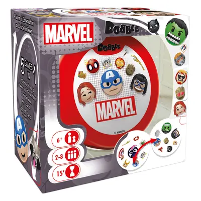 Asmodee Dobble Marvel Emoji