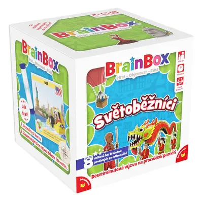 Asmodee Czech Republic BrainBox Světoběžníci - CZ