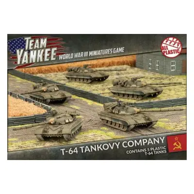 Gale Force Nine World War III Team Yankee: T-64 Tankovy Company (Plastic)