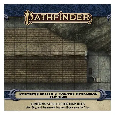 Paizo Publishing Pathfinder Flip-Tiles: Fortress Walls & Towers Expansion