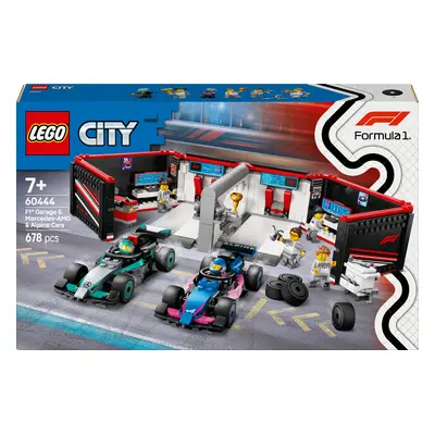 LEGO LEGO® City Garáž F1® a vozy Mercedes-AMG a Alpine 60444