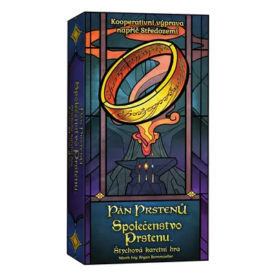 Asmodee Czech Republic Pán prstenů: Společenstvo prstenu – Štychová karetní hra + promo kapitola