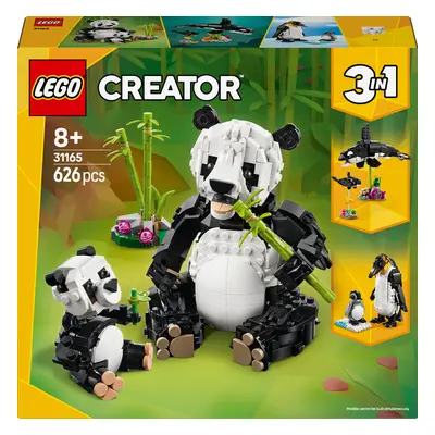 LEGO LEGO® Creator 3v1 Divoká zvířata: Pandí rodinka 31165