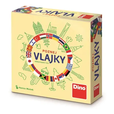 Dino Poznej vlajky - cestovní hra