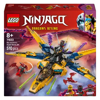 LEGO LEGO® NINJAGO® Ras, Arin a superbouřkové letadlo 71833