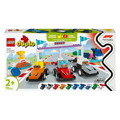 LEGO LEGO® DUPLO® Závodní auta a řidiči týmu F1® 10445