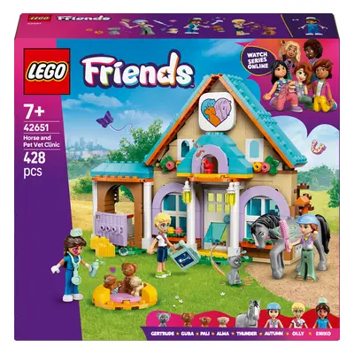 LEGO LEGO® Friends Veterinární klinika pro koně a domácí mazlíčky 42651