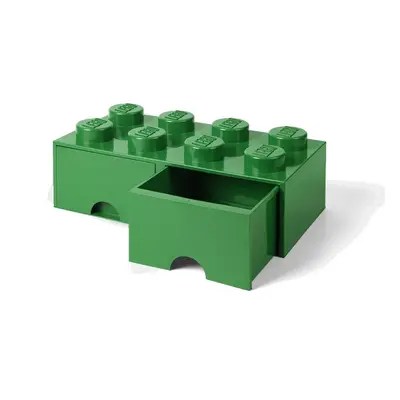 LEGO Storage LEGO úložný box 8 s šuplíky Varianta: Box zelený