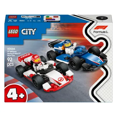 LEGO LEGO® City Závodní vozy F1® Williams Racing a Haas F1® 60464