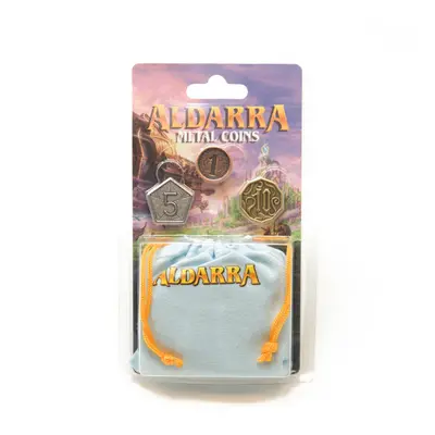 Sordane Publishing Aldarra: Metal Coins & Blue Bag