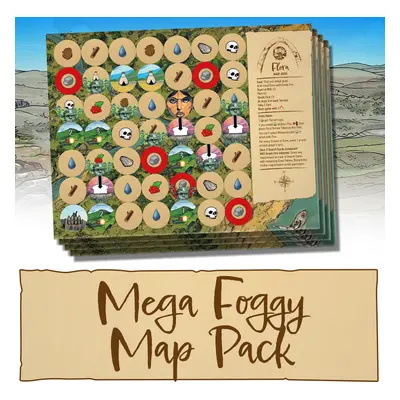 Off the Page Games Corps of Discovery: Mega Foggy Map Pack - EN