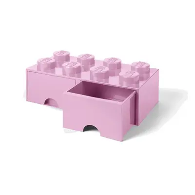 LEGO Storage LEGO úložný box 8 s šuplíky Varianta: Box růžová