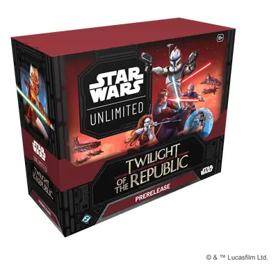 Fantasy Flight Games Star Wars: Unlimited - Twilight of the Republic Prerelease Box - EN