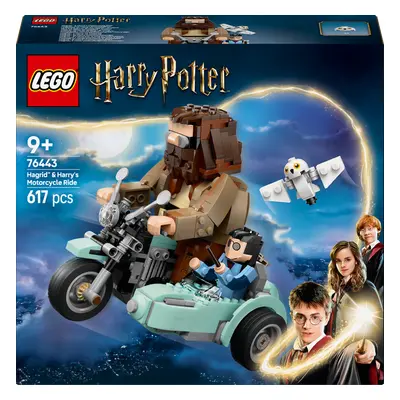 LEGO LEGO® Harry Potter™ Hagrid™ a Harry na motorce 76443