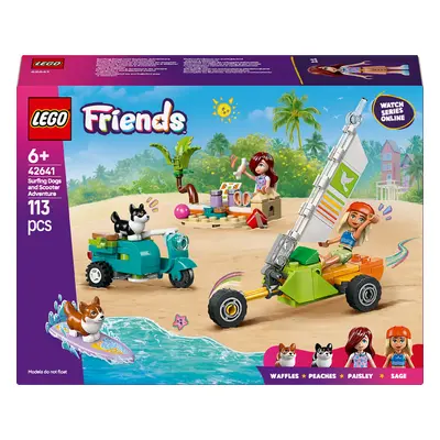 LEGO LEGO® Friends Dobrodružství se surfujícími psy a skútrem 42641