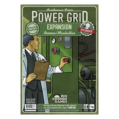 Rio Grande Games Power Grid: Bremen/Manhattan - EN